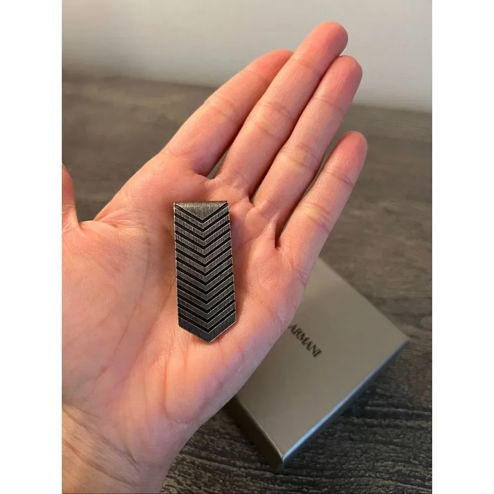 Giorgio Armani Sterling Silver Money Clip
